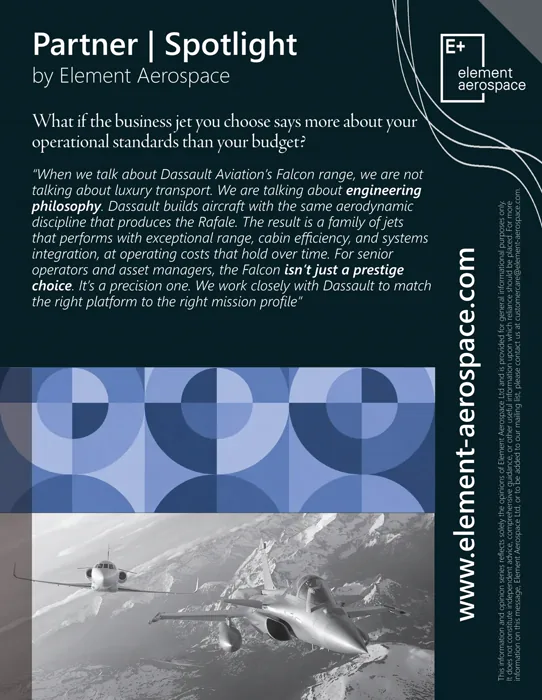 Element Aerospace LinkedIn post 2