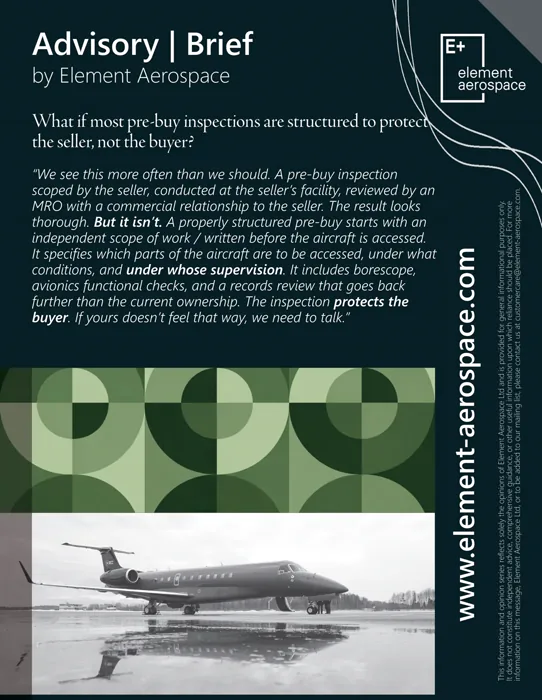 Element Aerospace LinkedIn post 3