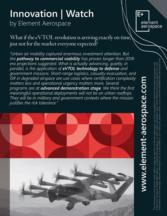 Element Aerospace LinkedIn post 8