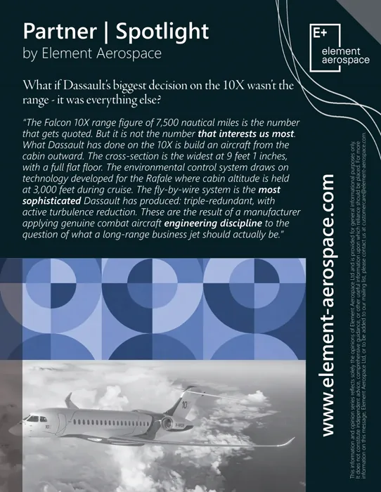 Element Aerospace LinkedIn post 9