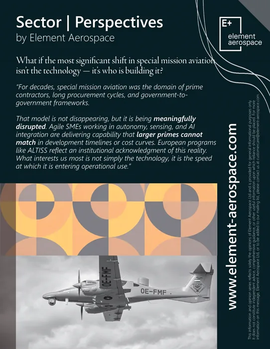 Element Aerospace LinkedIn post 11