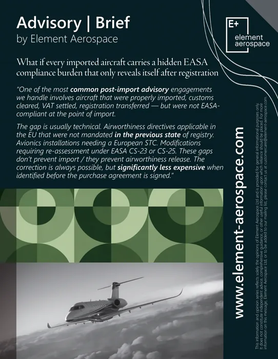 Element Aerospace LinkedIn post 18