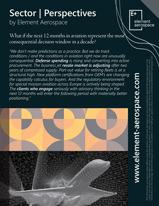 Element Aerospace LinkedIn post 30